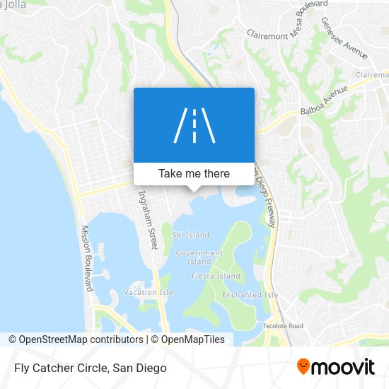 Fly Catcher Circle map