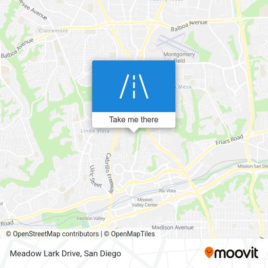 Meadow Lark Drive map
