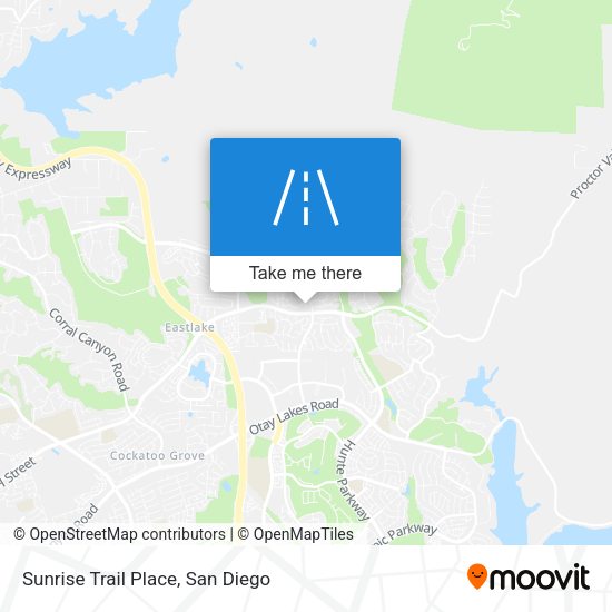 Sunrise Trail Place map