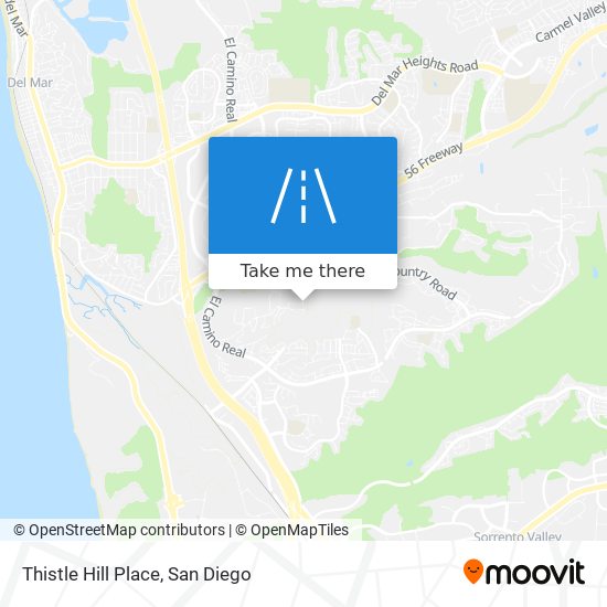 Mapa de Thistle Hill Place