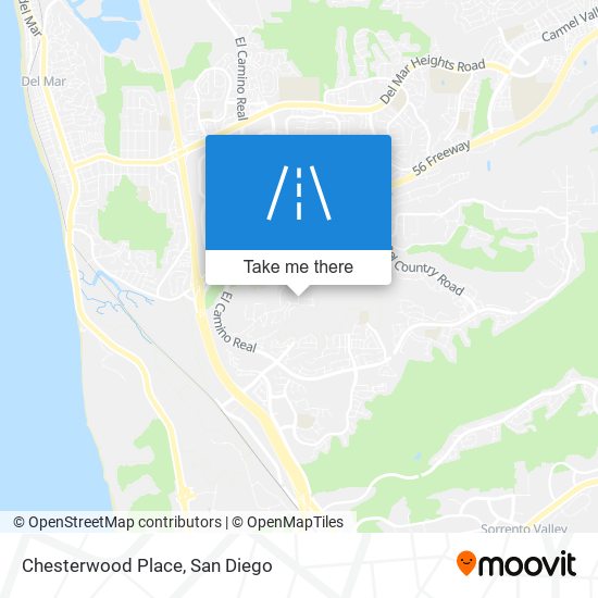 Chesterwood Place map