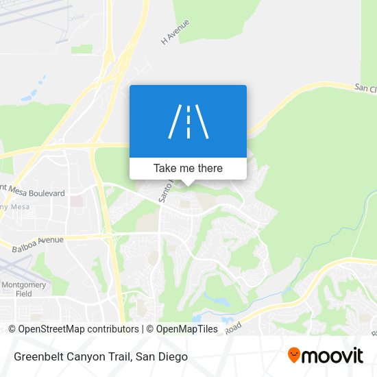 Greenbelt Canyon Trail map
