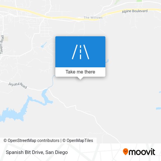 Spanish Bit Drive map