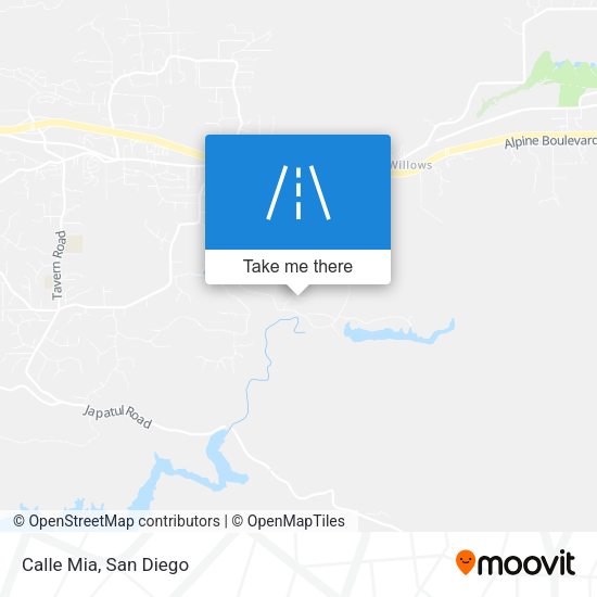 Mapa de Calle Mia