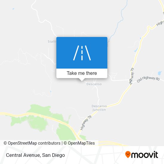 Mapa de Central Avenue