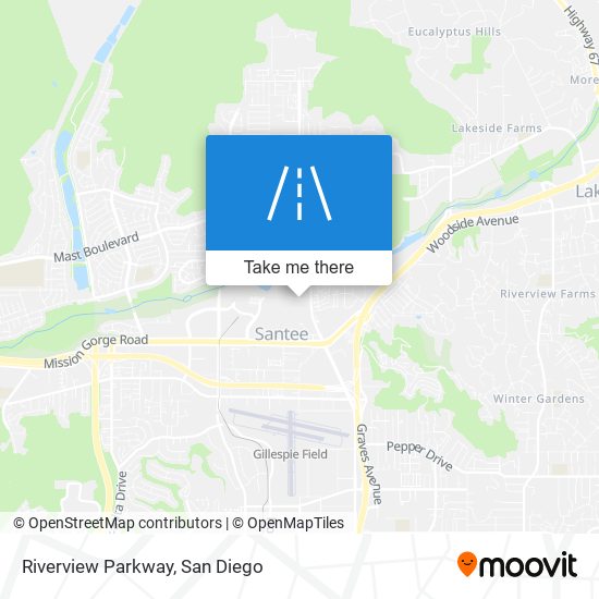 Mapa de Riverview Parkway