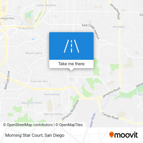Morning Star Court map