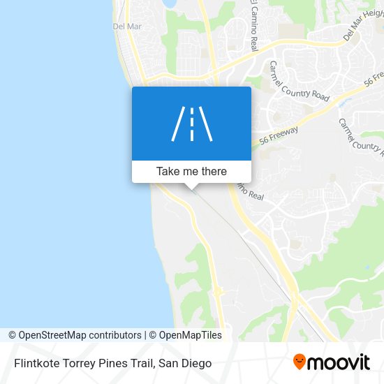 Mapa de Flintkote Torrey Pines Trail