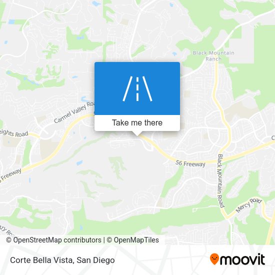 Corte Bella Vista map