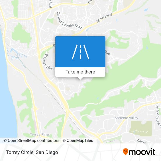 Torrey Circle map