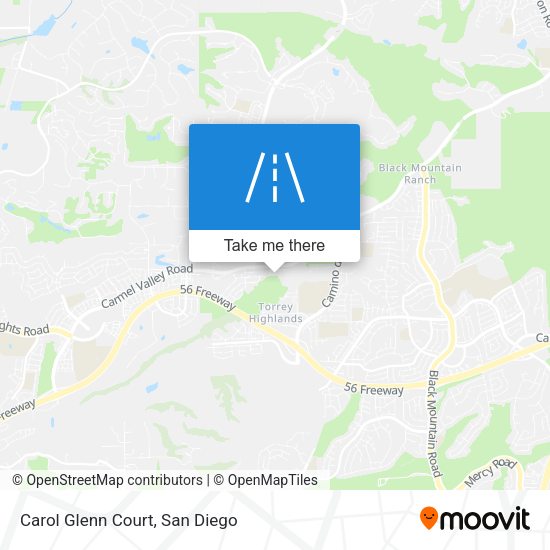 Mapa de Carol Glenn Court