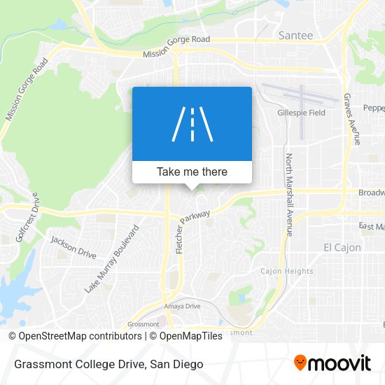 Mapa de Grassmont College Drive