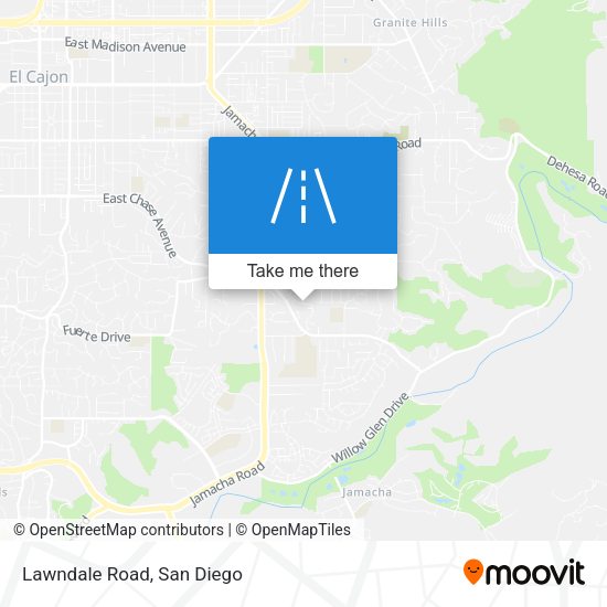 Mapa de Lawndale Road