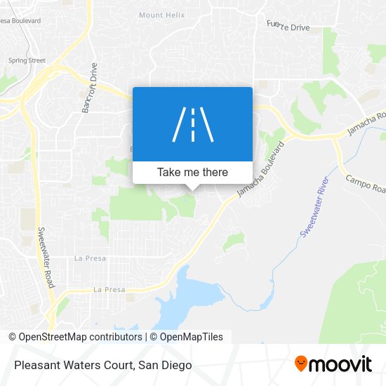 Pleasant Waters Court map