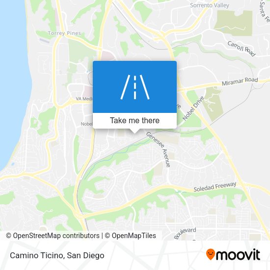 Mapa de Camino Ticino