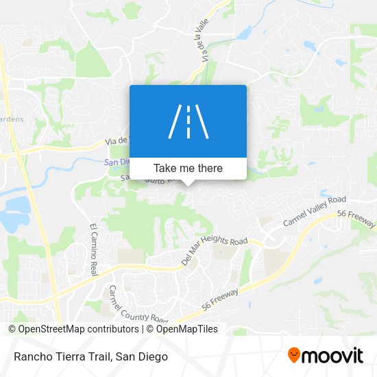 Mapa de Rancho Tierra Trail