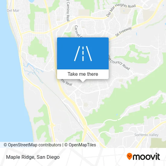 Maple Ridge map