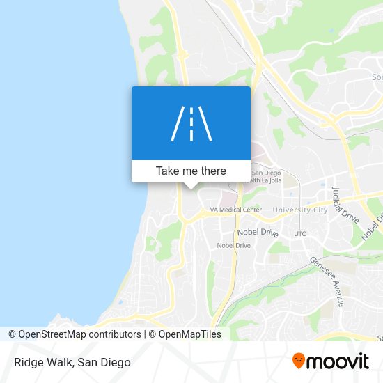 Mapa de Ridge Walk