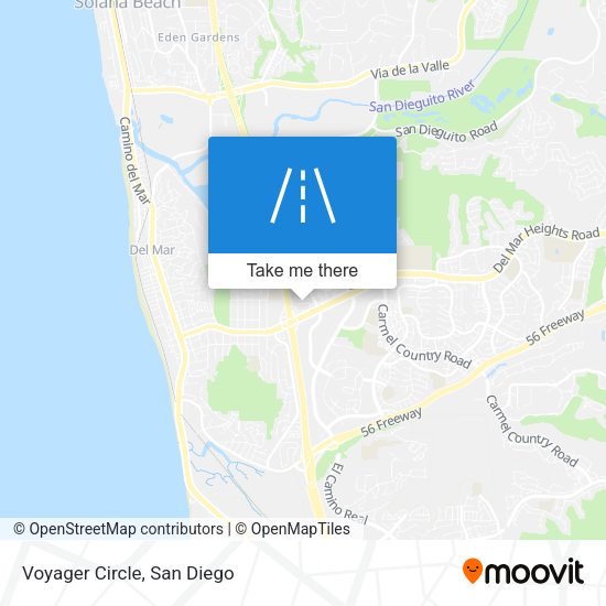 Mapa de Voyager Circle