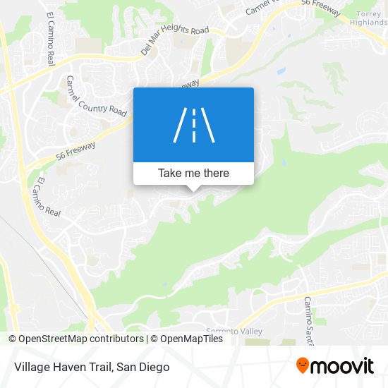 Village Haven Trail map