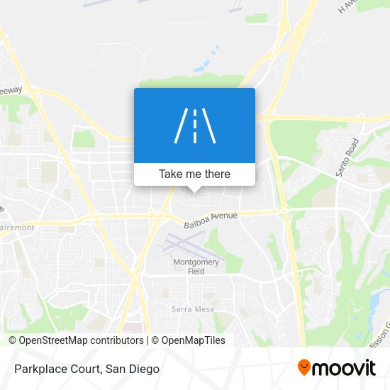 Mapa de Parkplace Court