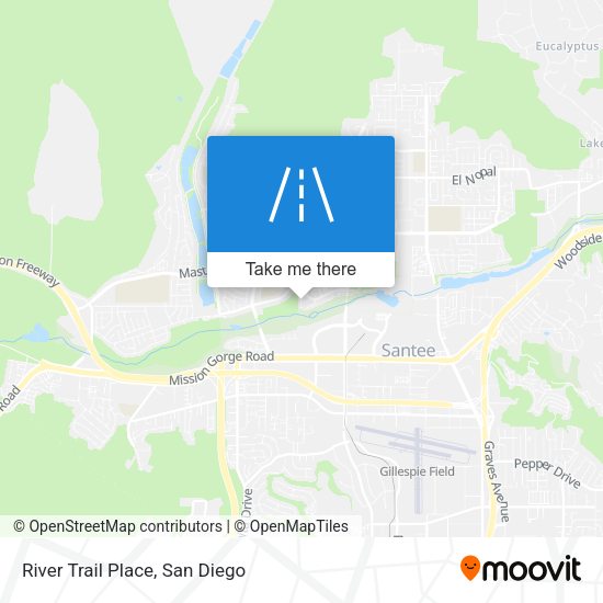 River Trail Place map