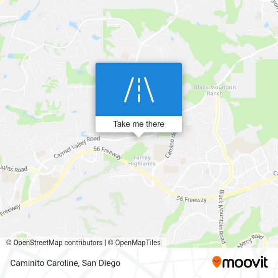 Caminito Caroline map