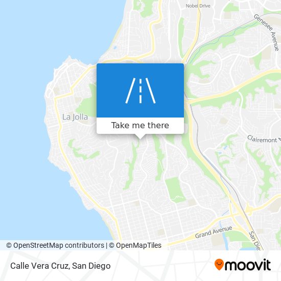 Mapa de Calle Vera Cruz