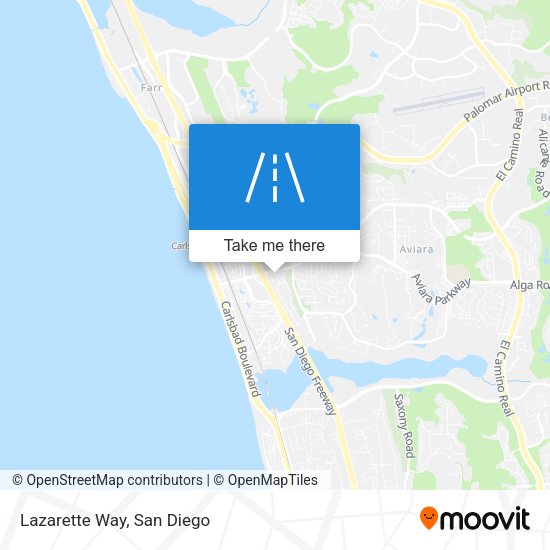 Mapa de Lazarette Way