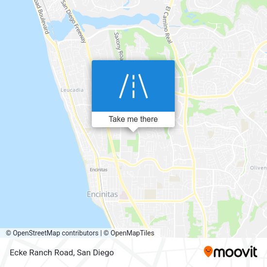 Mapa de Ecke Ranch Road