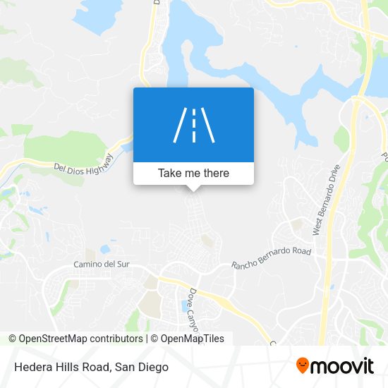 Mapa de Hedera Hills Road