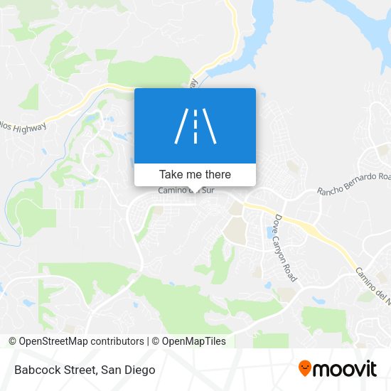 Mapa de Babcock Street