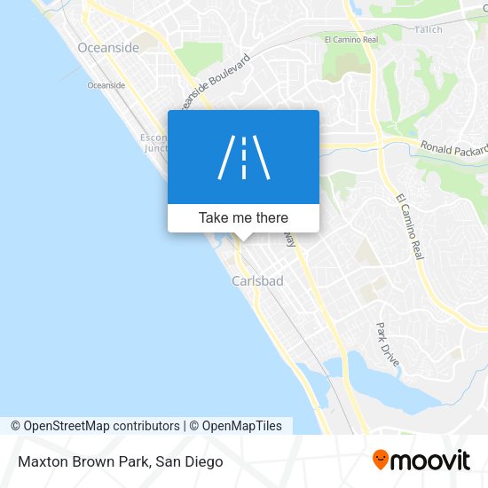 Maxton Brown Park map