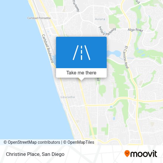 Mapa de Christine Place
