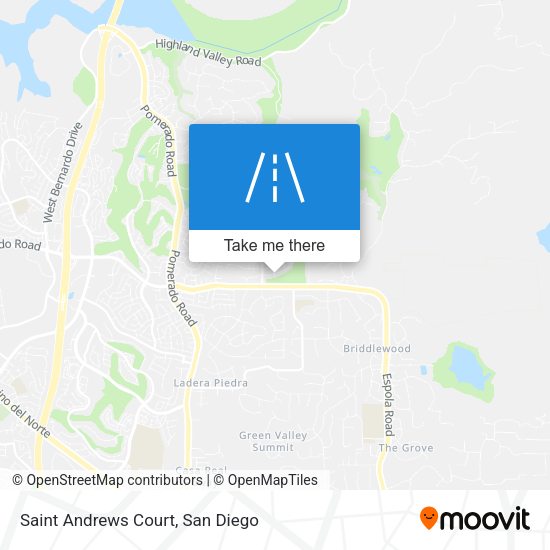 Mapa de Saint Andrews Court