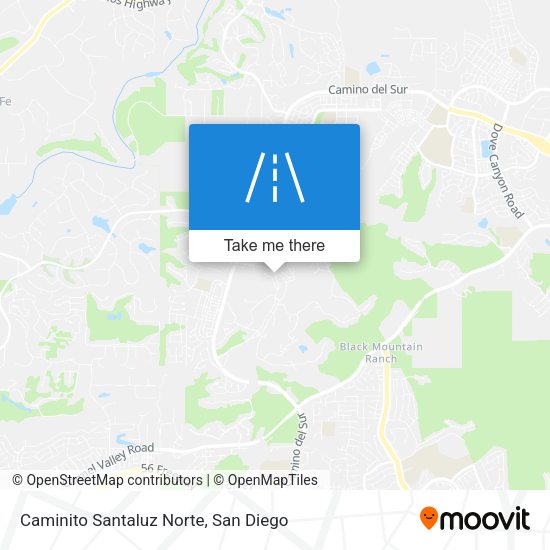 Mapa de Caminito Santaluz Norte