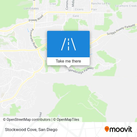 Mapa de Stockwood Cove