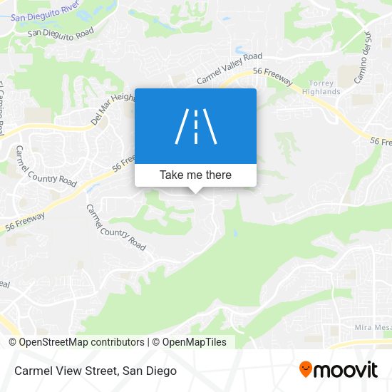 Mapa de Carmel View Street
