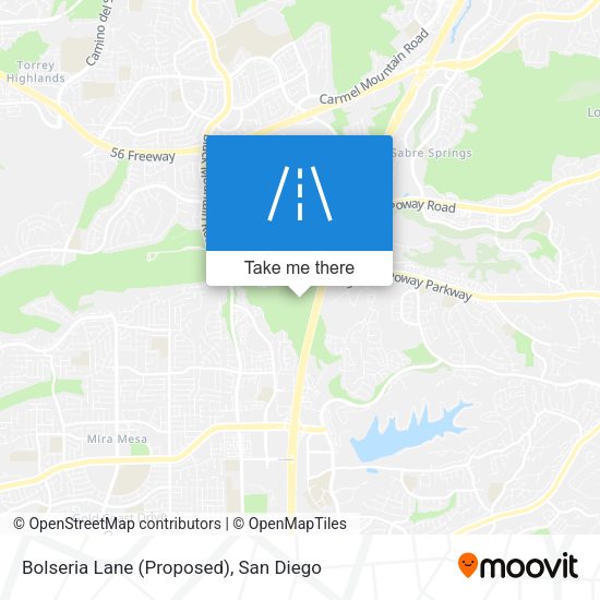 Bolseria Lane (Proposed) map