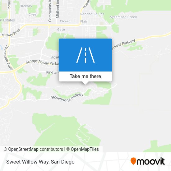 Mapa de Sweet Willow Way