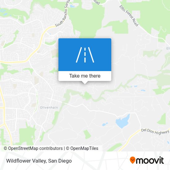 Mapa de Wildflower Valley