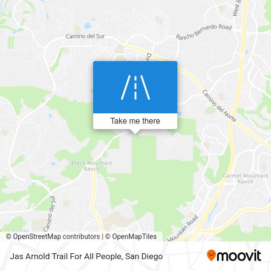Jas Arnold Trail For All People map
