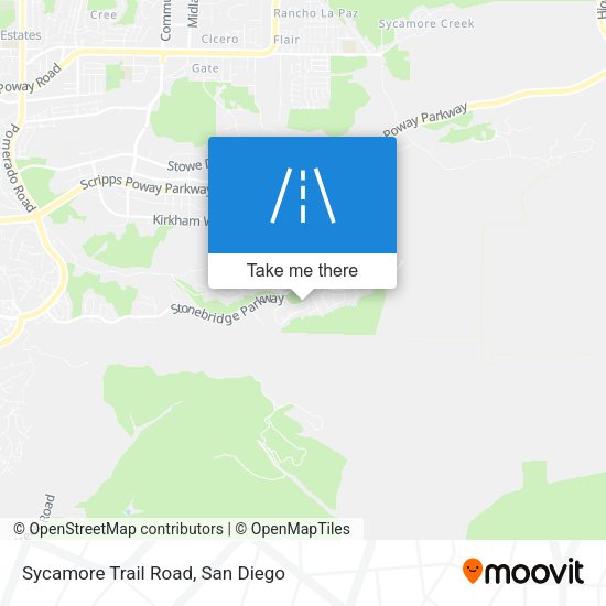 Mapa de Sycamore Trail Road