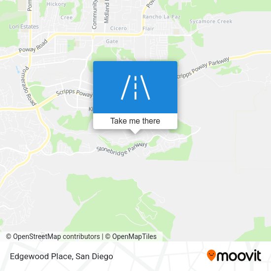 Mapa de Edgewood Place