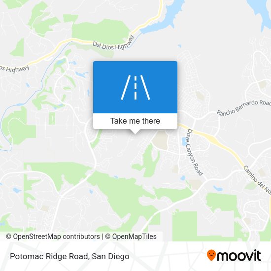 Mapa de Potomac Ridge Road