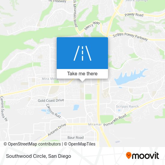 Mapa de Southwood Circle