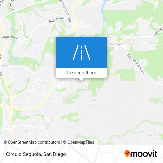 Mapa de Circulo Sequoia