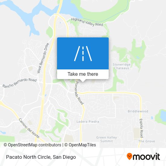 Mapa de Pacato North Circle