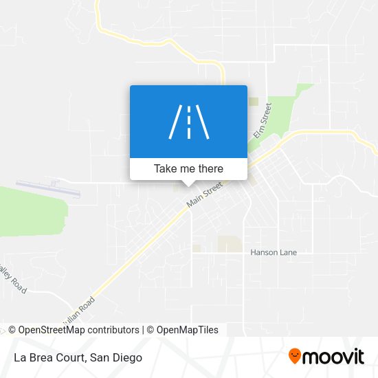Mapa de La Brea Court