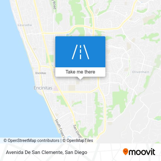 Avenida De San Clemente map
